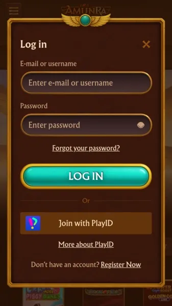 Amunra Login